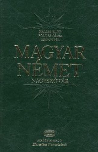 Magyar-német nagyszótár+NET