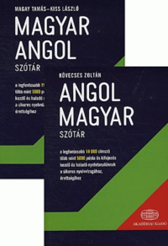 Angol-magyar, magyar-angol szótár