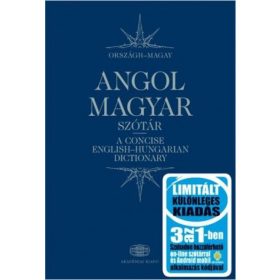 Magyar-angol szótár 3 az 1-ben