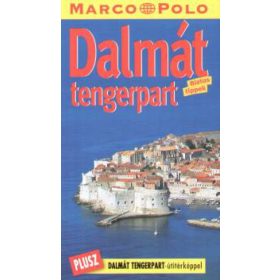 Dalmát tengerpart - Marco Polo - Útitérképpel