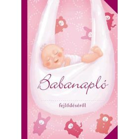 Babanapló (lány, rózsaszín)