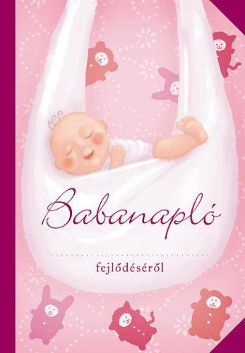 Babanapló (lány, rózsaszín)
