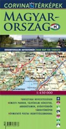 Magyarország - Idegenforgalmi autóstérkép