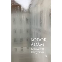 Behavazott lábnyomok
