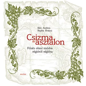 Csizma az asztalon