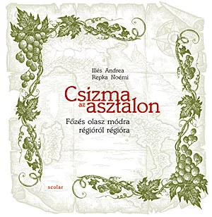 Csizma az asztalon