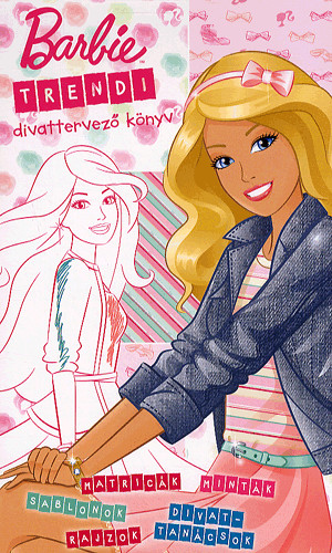 Barbie - Trendi divattervező könyv