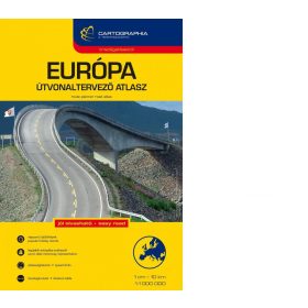 Európa útvonaltervező atlasz  1:1 000 000