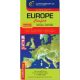 Európa Comfort térkép  1:4 000 000