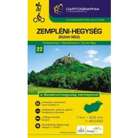 Zempléni-hegység (északi rész) turistatérkép 1:40 000
