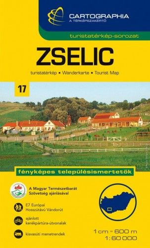 Zselic turistatérkép 1:60.000