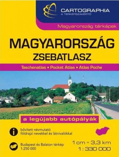 Magyarország zsebatlasz 1:250.000