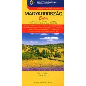 Magyarország Extra autótérkép 1:450 000