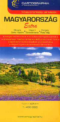 Magyarország Extra autótérkép 1:450 000