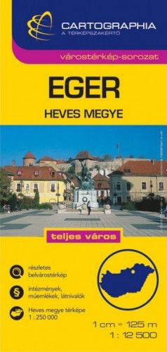 Eger Várostérkép 1:12 500