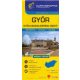 Győr várostérkép 1:20 000