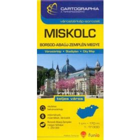 Miskolc Várostérkép  1:17 000
