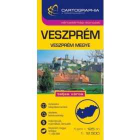 Veszprém Várostérkép 1:12 500