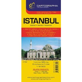 Istanbul City Map 1:12 500