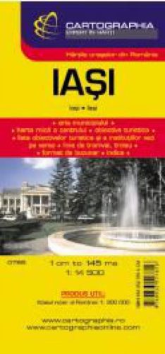 Iasi várostérkép 1:14.000