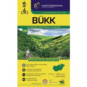 Bükk turistatérkép