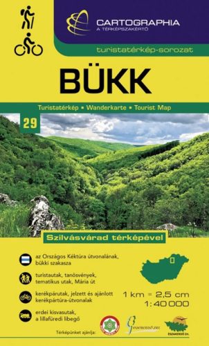Bükk turistatérkép