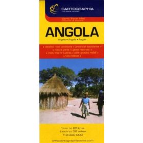 Angola útitérkép 1:2000000 - 1:2 000 000