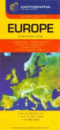 Európa autótérkép 1:3750000