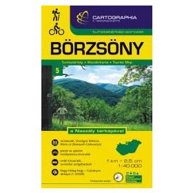 Börzsöny turistatérkép 1:40 000