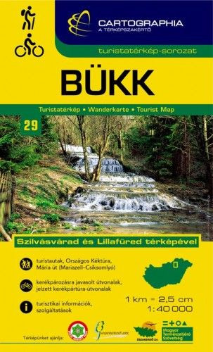 Bükk turistatérkép 1:40.000