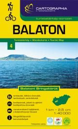 Balaton turistatérkép 1:40 000