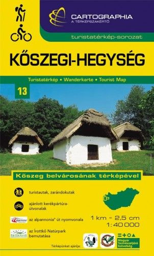 Kőszegi-hegység turistatérkép 1:40.000