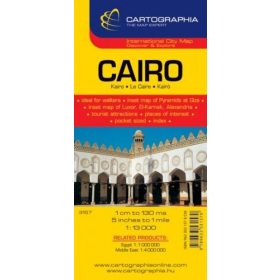 Kairó várostérkép 1:13 000