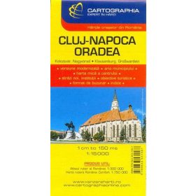 Kolozsvár - Nagyvárad várostérkép 1:15 000