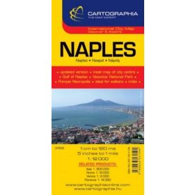 Nápoly várostérkép 1:12000