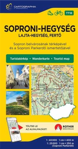 Soproni-hegység turistatérkép [TT15]