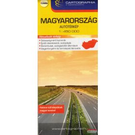 Magyarország autótérkép 1: 450000