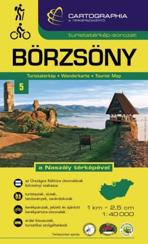 Börzsöny turistatérkép