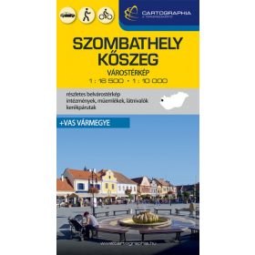 Szombathely Kőszeg várostérkép