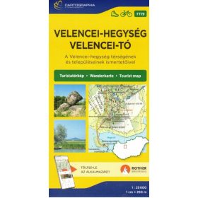 Velencei-hegység, Velencei-tó turistatérkép [TT19]