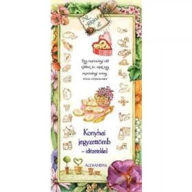 Konyhai jegyzettömb - idézetekkel (rózsaszín)