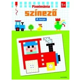 Pixelmánia színező-A tanya