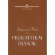 Prekritikai írások - 1754-1781