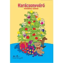 Karácsonyváró mondókás színező