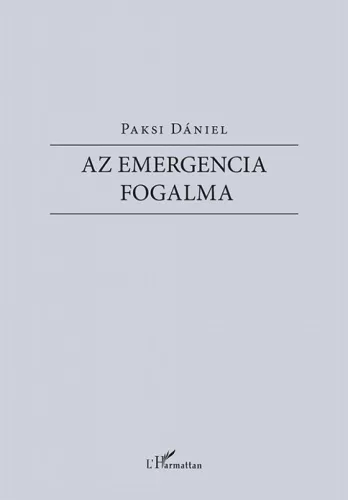 Az emergencia fogalma