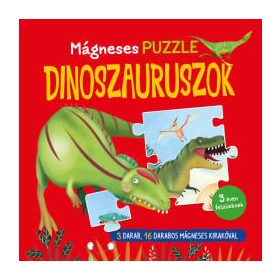 Mágneses puzzle - Dinoszauruszok