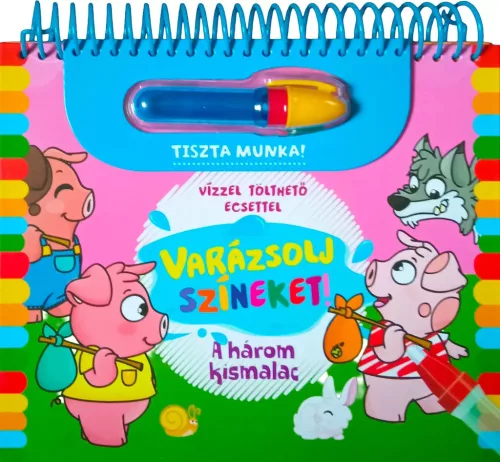 Varázsolj színeket! - A három kismalac