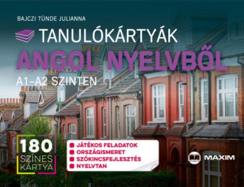 Tanulókártyák angol nyelvből A1-A2 szinten kezdőknek - 180 db színes kártya + megoldófüzet és játéktábla