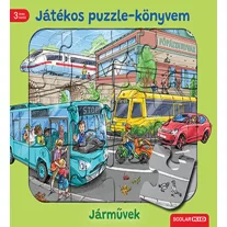 Játékos puzzle-könyvem: Járművek