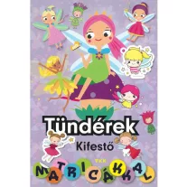 Tündérek kifestő - matricákkal